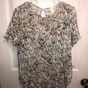 Floral Print Blouse